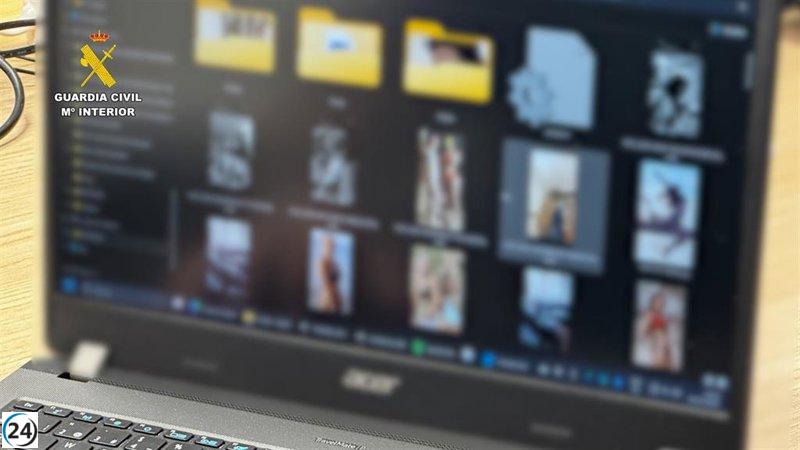 Capturan a dos por difundir contenido sexual de 27 mujeres, incluidas 13 de La Rioja.