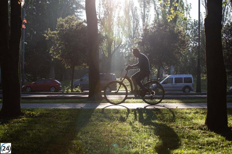 Este lunes, el sur de Euskadi alcanzará temperaturas de hasta 35 grados gracias al viento del sureste.