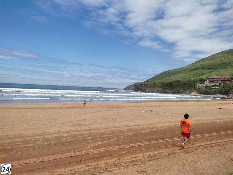Sábado caluroso y soleado en Euskadi.