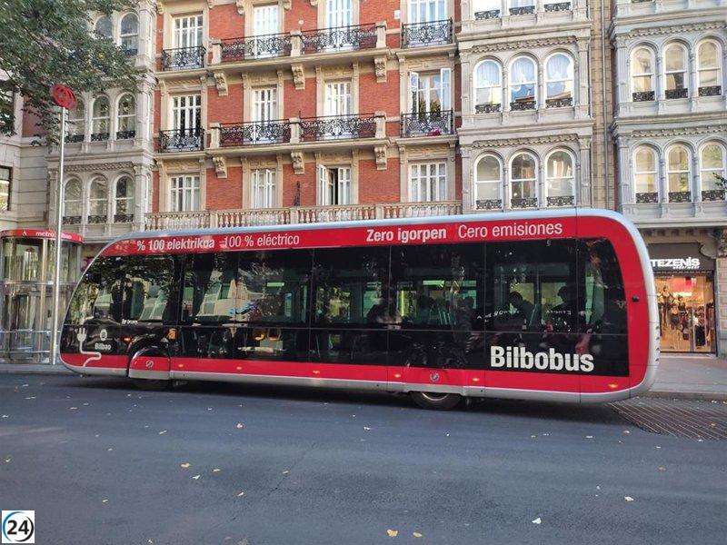 Bilbobus inicia su servicio de invierno.