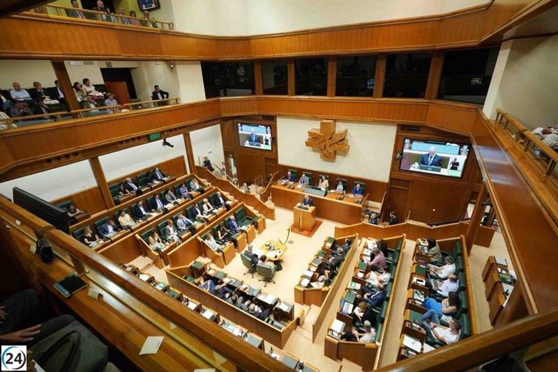 EH Bildu exige al Gobierno transparencia sobre las renuncias en Arkaute, la defensa del euskara y su posición respecto a las pensiones.