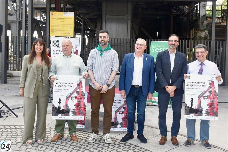 El 40 Open Sestao Basque Country prescinde de banderas en las mesas de juego.