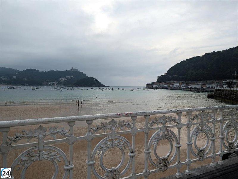 Temperaturas en ascenso en Euskadi este miércoles, con nubes y lluvias por la tarde.