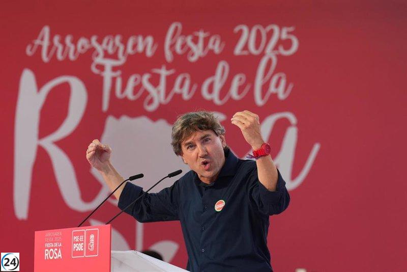 Andueza celebra el perdón de una socialista a las familias de víctimas del Hotel Monbar.