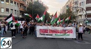 Zupiria destaca que las marchas por Palestina demuestran que se puede manifestar sin comprometer la seguridad.