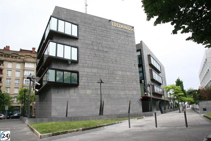 Arrestado en San Sebastián por amenazar con un cuchillo y embestir a un guardia de seguridad en un centro de entretenimiento.