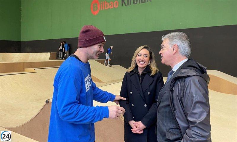 Bilbao lanza la temporada 2025-2026 en el Skate Park del polideportivo de Txurdinaga.