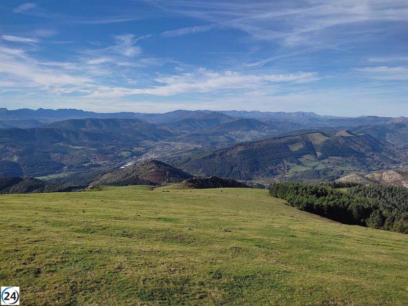 Euskadi experimenta un leve aumento de temperaturas con la mejora del clima este viernes.