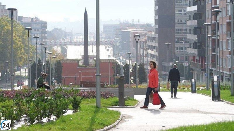 Finaliza la obra de La Avanzada con el asfaltado de Iparragirre en Leioa.