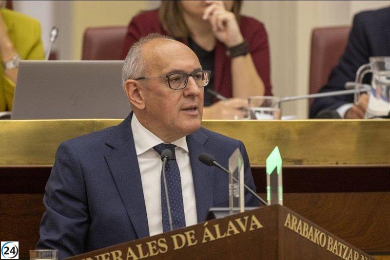 Diputado de Álava solicita ban de Falange Española tras disturbios en Vitoria-Gasteiz.