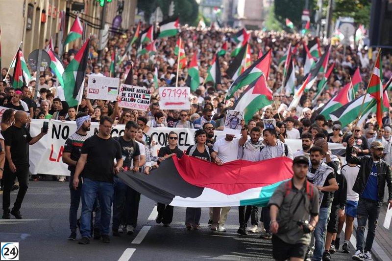 Masivas protestas en Bilbao demandan fin del