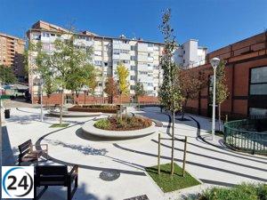 Bilbao concluye la renovación de la Plaza Zizeruena en Otxarkoaga.