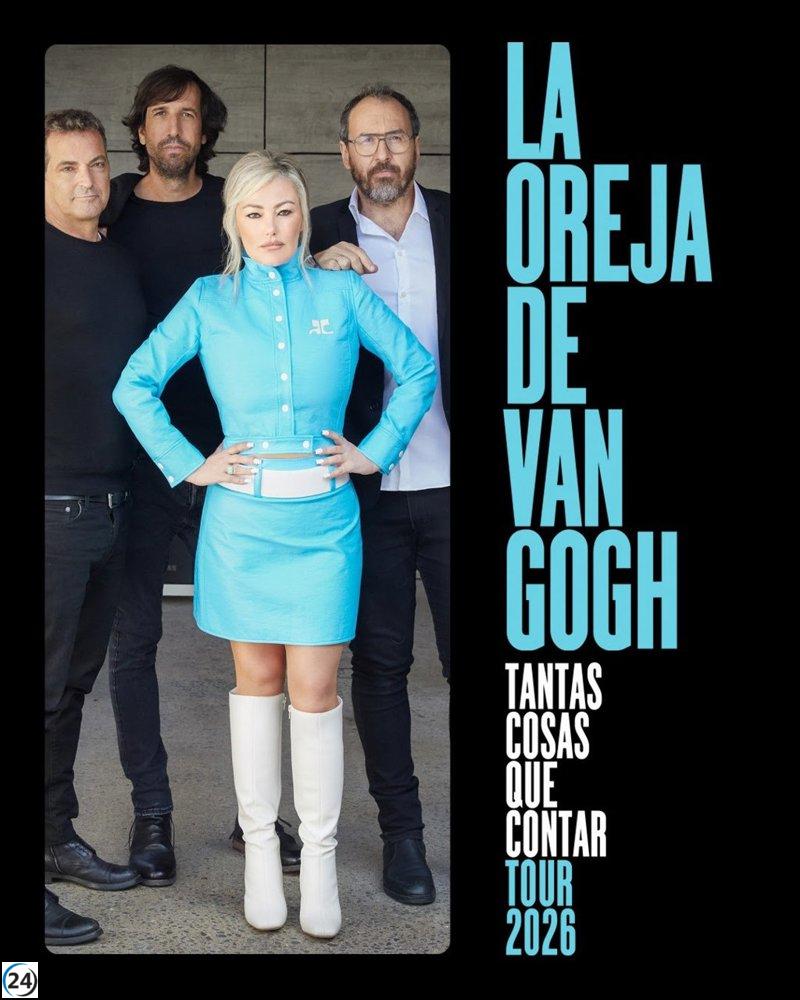 La Oreja de Van Gogh añade un nuevo concierto en el BEC de Barakaldo para el 5 de diciembre de 2026.