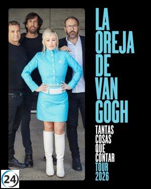 La Oreja de Van Gogh añade un nuevo concierto en el BEC de Barakaldo para el 5 de diciembre de 2026.