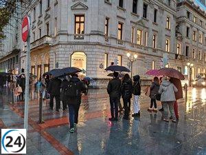Este jueves llega el otoño con lluvias y descenso en las temperaturas.