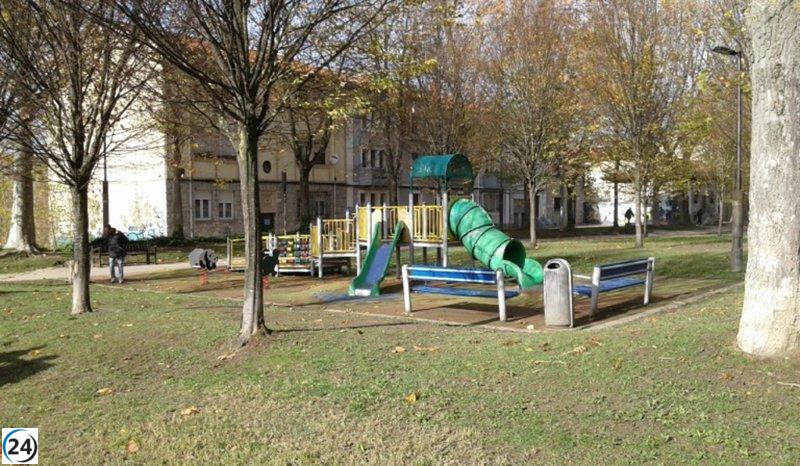Descubren vestigios arqueológicos en las obras del parque de Vitoria.