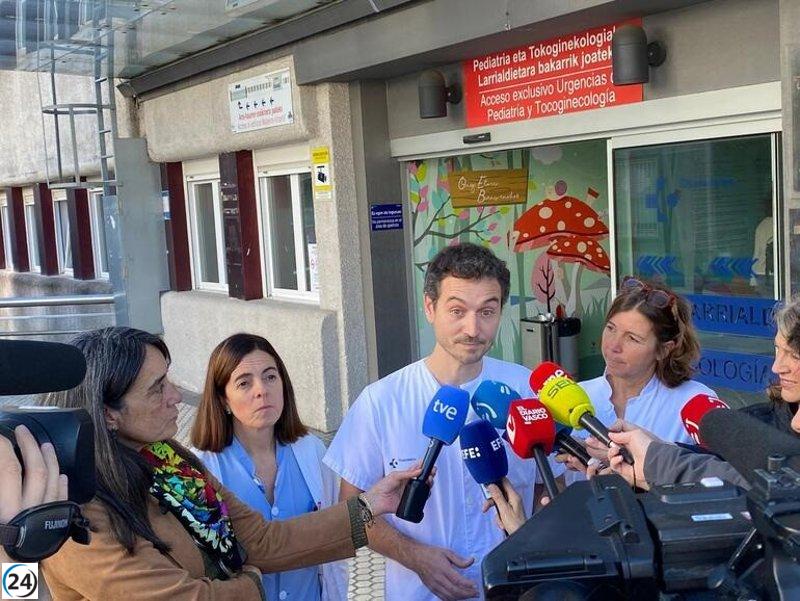 Menores de Gaza en Osakidetza: Su salud se reporta estable.