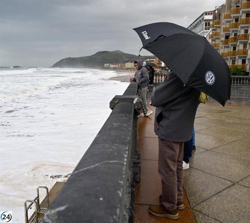 Euskadi enfrentará tormentas nocturnas y lluvias vespertinas este jueves.