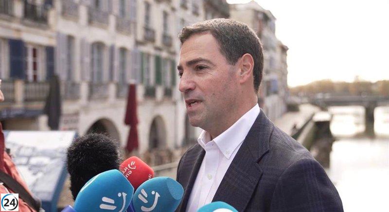 Pradales celebra el respaldo de Tzitzikostas a la Y vasca y urge a avanzar en su implementación.