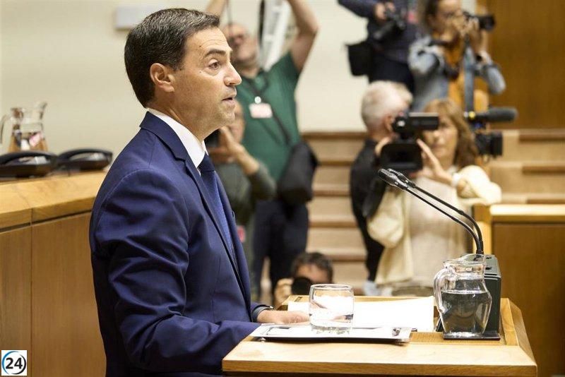 Pradales negocia sin restricciones, mientras PNV y PSE se alínean para su aprobación.