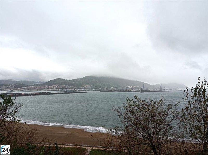 Euskadi enfrentará un sábado de lluvias y temperaturas frescas, con máximas de 12 a 16 ºC.