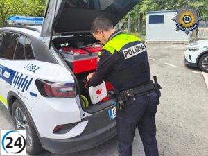 Hombre arrestado por atacar y hostigar a otro en un bar de Vitoria-Gasteiz tras embriagarse.