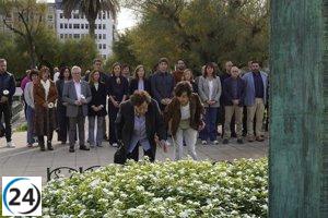San Sebastián rinde tributo a las víctimas del terrorismo en el Día de la Memoria.