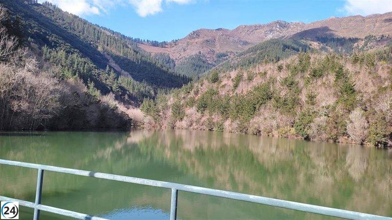 Embalses que proveen a Bizkaia se reducen al 55% de su capacidad tras un octubre extremadamente seco.