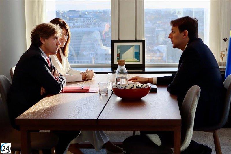 Andueza afirma que el apoyo socialista garantizará el euskera como idioma oficial en Europa.