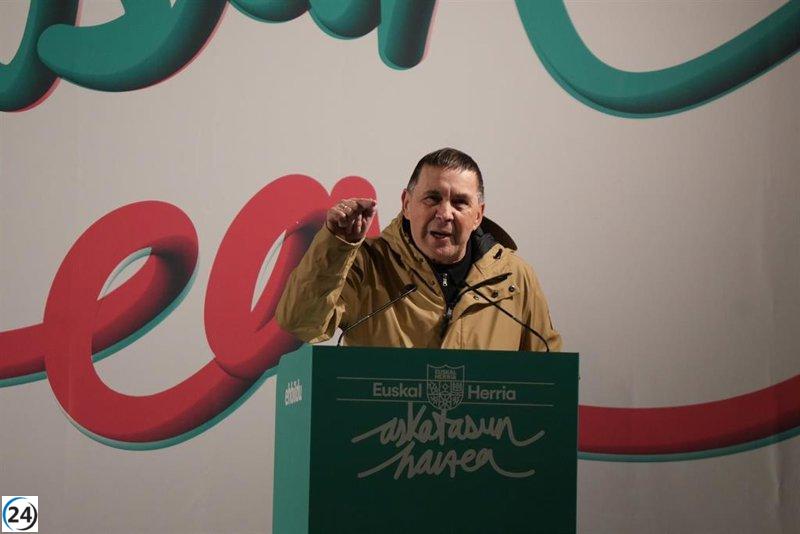 EH Bildu promete enfrentar el autoritarismo desde la política y la movilización social.