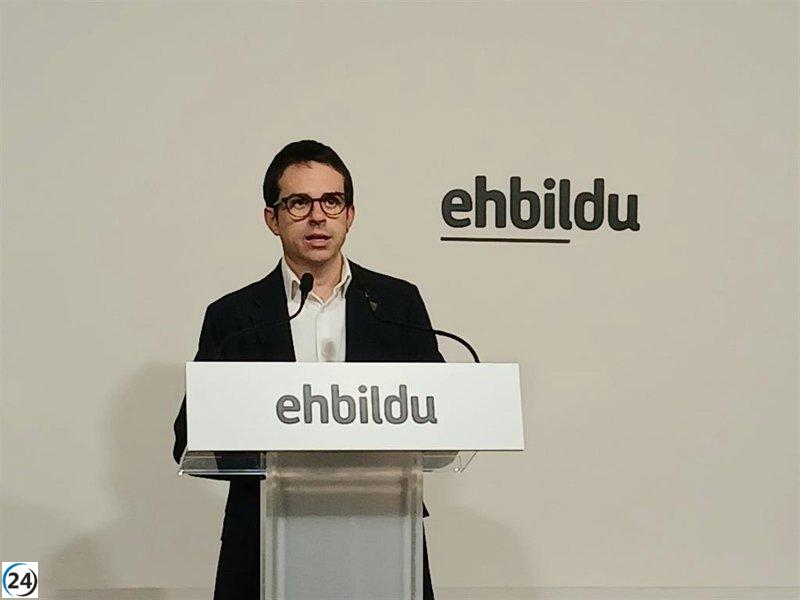EH Bildu rechaza por completo los Presupuestos del Gobierno Vasco para 2026.