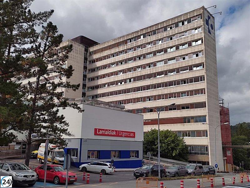 Salud programará en 2026 la expansión del estacionamiento del hospital de Galdakao.