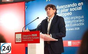 Andueza critica al PNV por abordar los traspasos como un desafío al Gobierno de España.