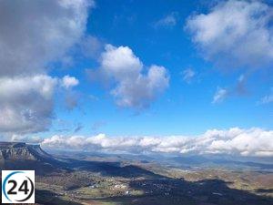 Tiempo inestable y fresco para este lunes con nubes y claros.