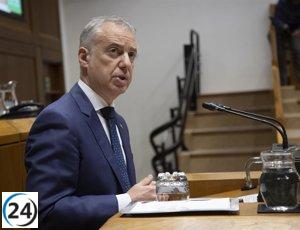 El lehendakari Urkullu se reúne con los embajadores de Francia y Portugal en Madrid para hablar sobre interconexiones del Arco Atlántico.
