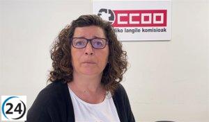 CCOO critica a Confebask por su negativa a participar en proyecto de jornada de 4 horas.
