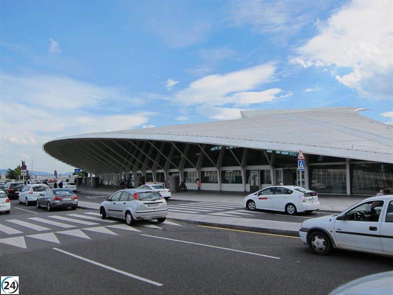 El aeropuerto de Bilbao registra un aumento del 62,2% en pasajeros en el primer trimestre.
