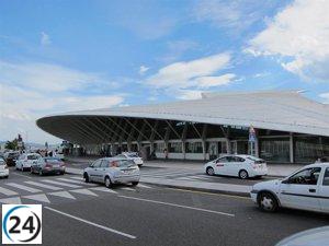El aeropuerto de Bilbao registra un aumento del 62,2% en pasajeros en el primer trimestre.