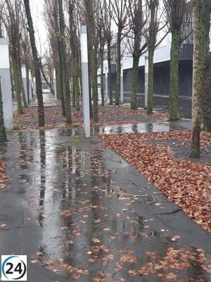 Tiempo frío y lluvioso en Euskadi el sábado.