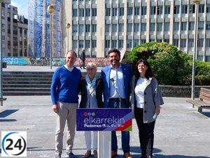 Lasa (Podemos) presenta lista 