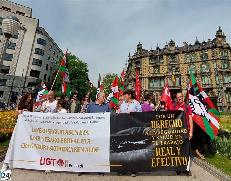 UGT-Euskadi pide aumentar medios en Inspección de Trabajo y Osalan por problemas de salud mental en el trabajo.