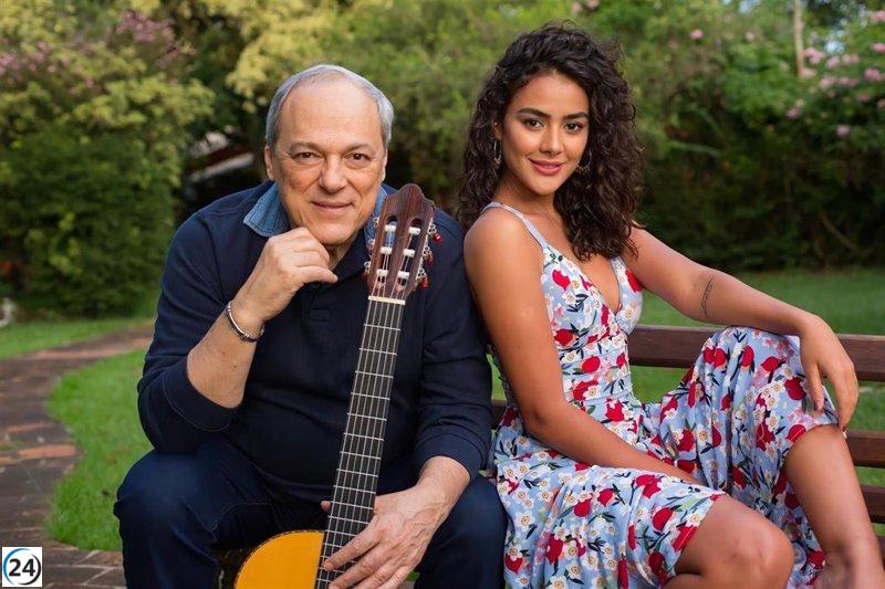Toquinho y Camila Faustino actuarán en la Sociedad Filarmónica de Bilbao el 6 de mayo.
