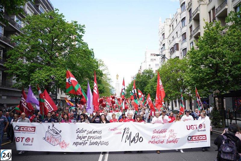 Sindicatos amenazan con protestas si no hay aumento salarial.