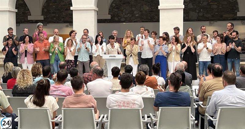 EH Bildu busca gobierno amplio y progresista en Gipuzkoa, cuestiona juego de sillas.