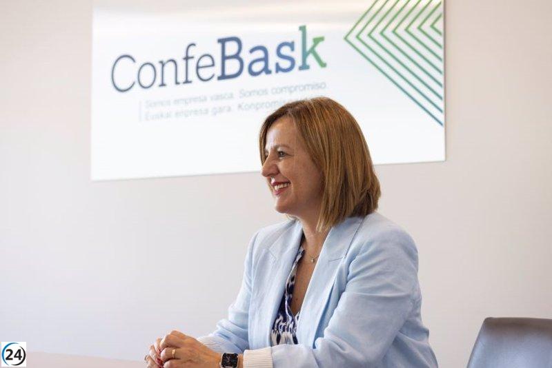 Tamara Yagüe, elegida presidenta de Confebask para los próximos cuatro años