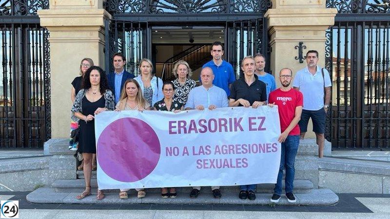 La alcaldesa de Getxo denuncia agresiones sexistas y pide compromiso de la sociedad.