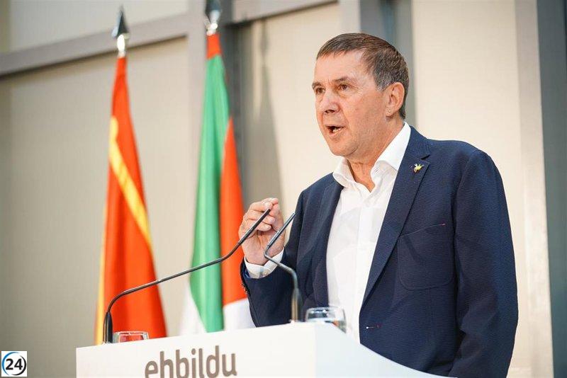 Otegi aspira a ser candidato a Lehendakari bajo decisión de EH Bildu y busca ganar el Gobierno Vasco.