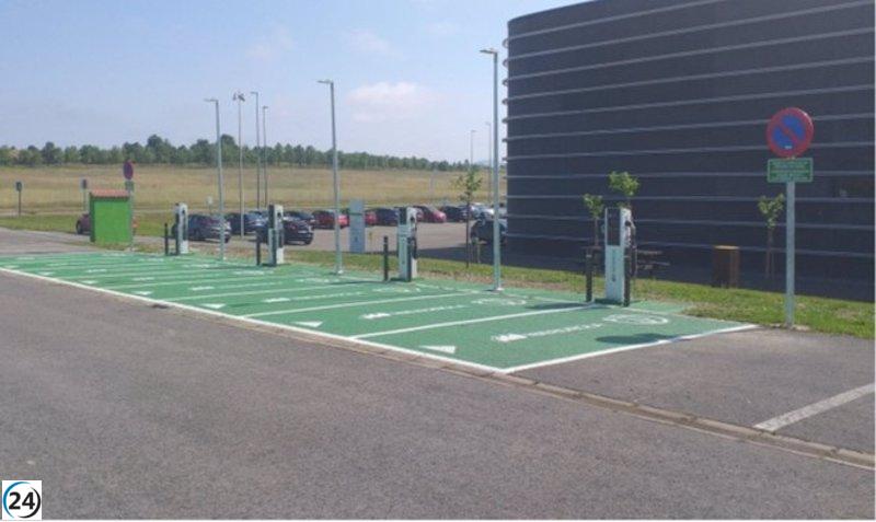 Iberdrola implementa 17 puntos de recarga dobles para autos eléctricos en el Parque Tecnológico de Álava.