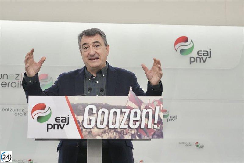 Reunión entre Cuca Gamarra y Aitor Esteban pospuesta al lunes por caso de Covid en diputado nacionalista