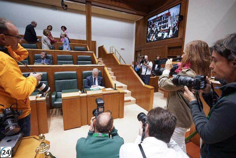 El Parlamento Vasco inaugura el último Pleno de Política General de la legislatura